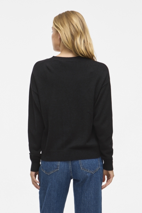 Vila viril v-neck knit cardigan - noos